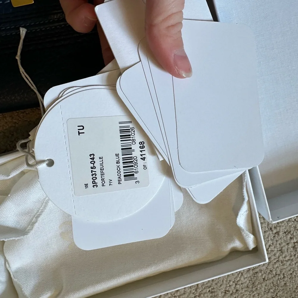 Chloe Marcie long wallet blue gold - Picture 4 of 14